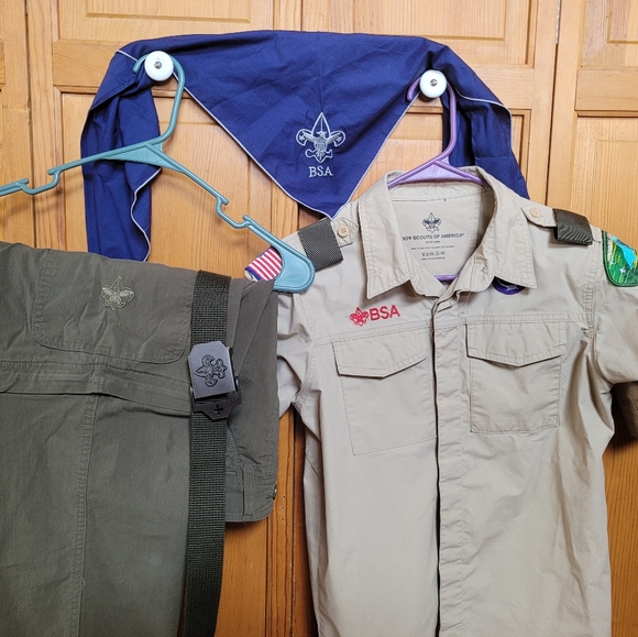 Men's Casual Button Down Shirt - Beige - Picture 1 of 3